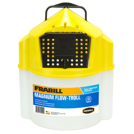 FRABILL Magnum Flow Troll Shrimp Bucket - 10 Quart 451205
